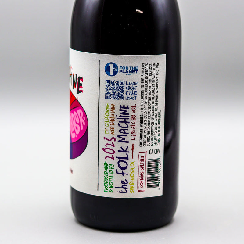 Folk Machine Parts & Labor Red Table Wine Santa Rosa California 750ml