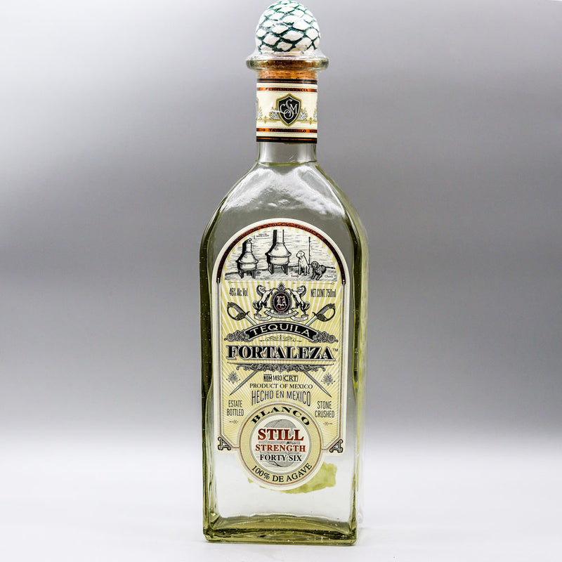 Fortaleza Still Strength Forty Six Tequila Blanco 750ml.