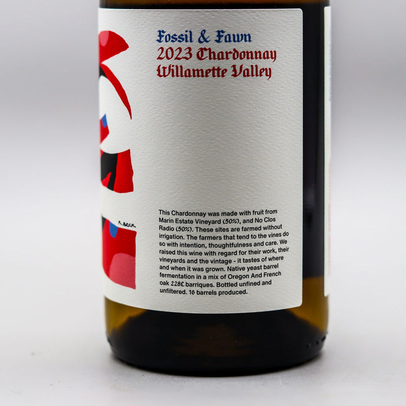 Fossil & Fawn Chardonnay Willamette Valley Oregon 750ml