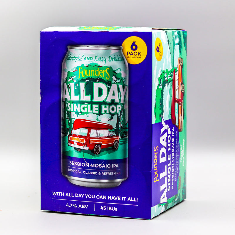 Founders All Day Single Hop IPA 12 FL. OZ. 6PK Cans