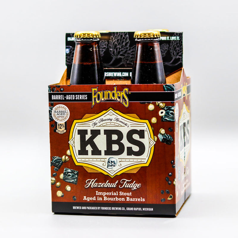 Founders KBS Hazelnut Fudge BBA Stout 12 FL. OZ. 4PK