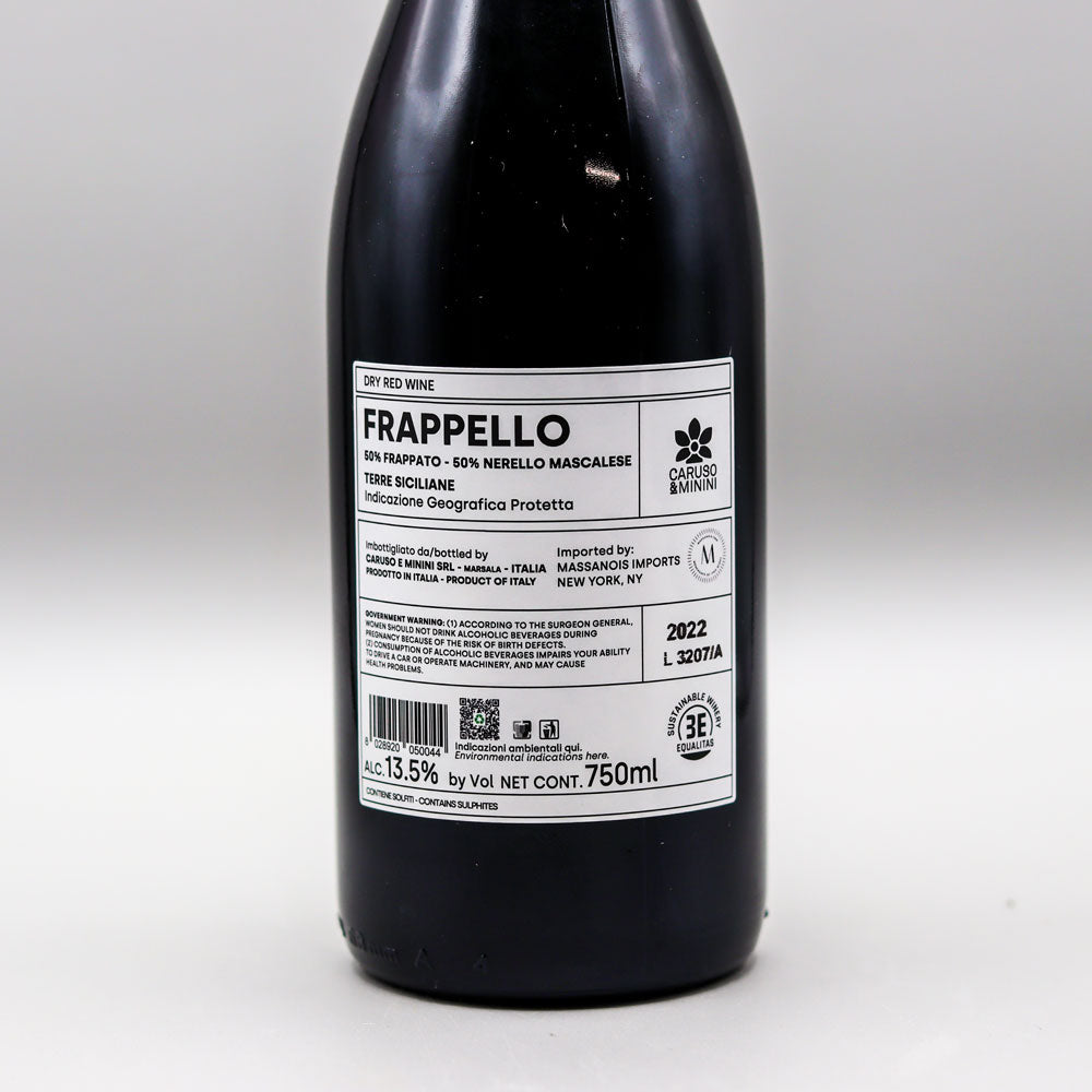 Caruso & Minini Frappello Frappato Nerello Mascalese Red Blend Italy 7