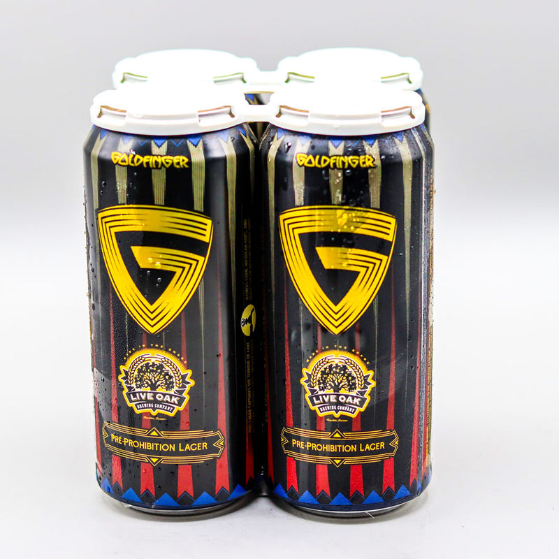 Goldfinger Pre-Prohibition Lager 16 FL. OZ. 4PK Cans