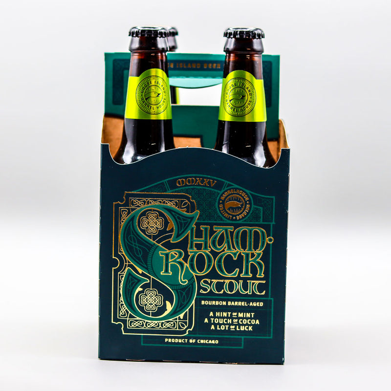 Goose Island Bourbon Barrel-Aged Shamrock Stout 12 FL. OZ. 4PK