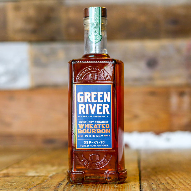 Green River Wheated Bourbon Whiskey 750ml.