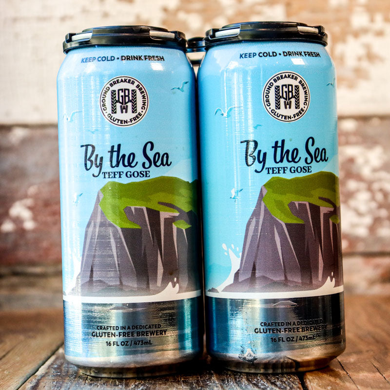 Ground Breaker By The Sea Gluten Free Gose 16 FL. OZ. 4PK Cans