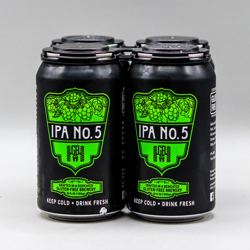 Ground Breaker Gluten-Free IPA No.5 12 FL. OZ. 4PK Cans