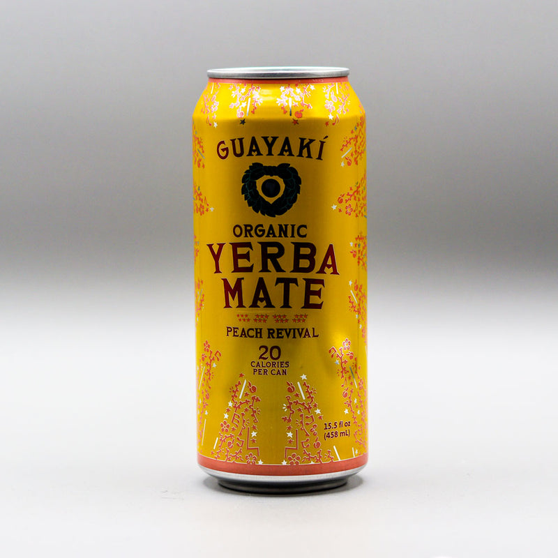 Yerba Mate Peach Revival 15.5 FL. OZ. Can