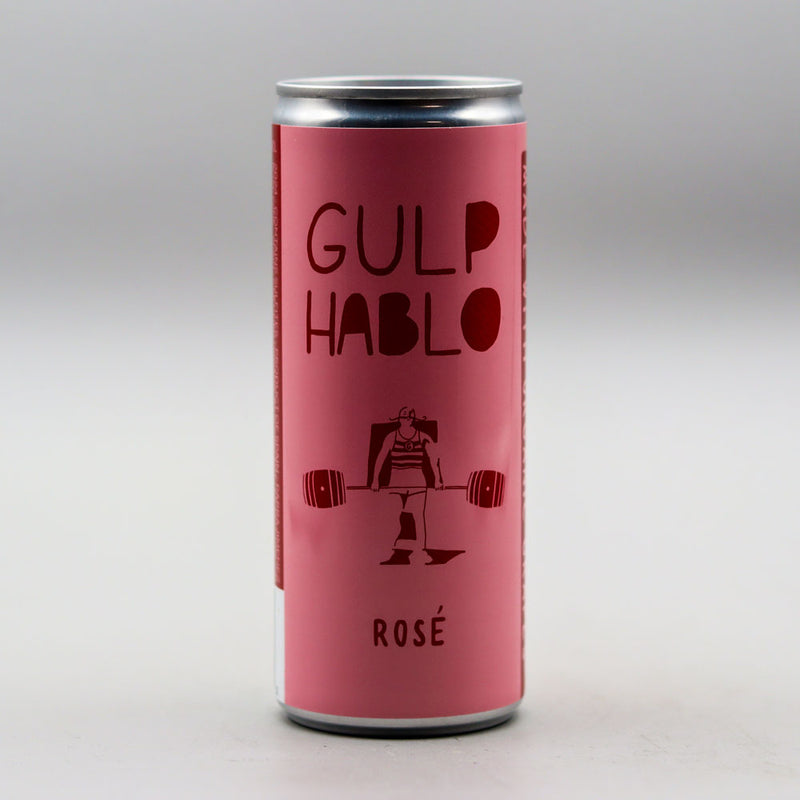 Gulp Hablo Rose Wine Spain 250ml Can