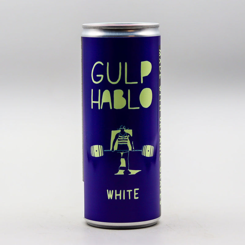 Gulp Hablo White Wine Spain 250ml Can