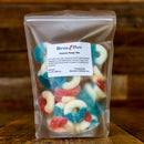 Bitter Pops Snack Wagon Gummi Ring Mix 14 OZ. Bag