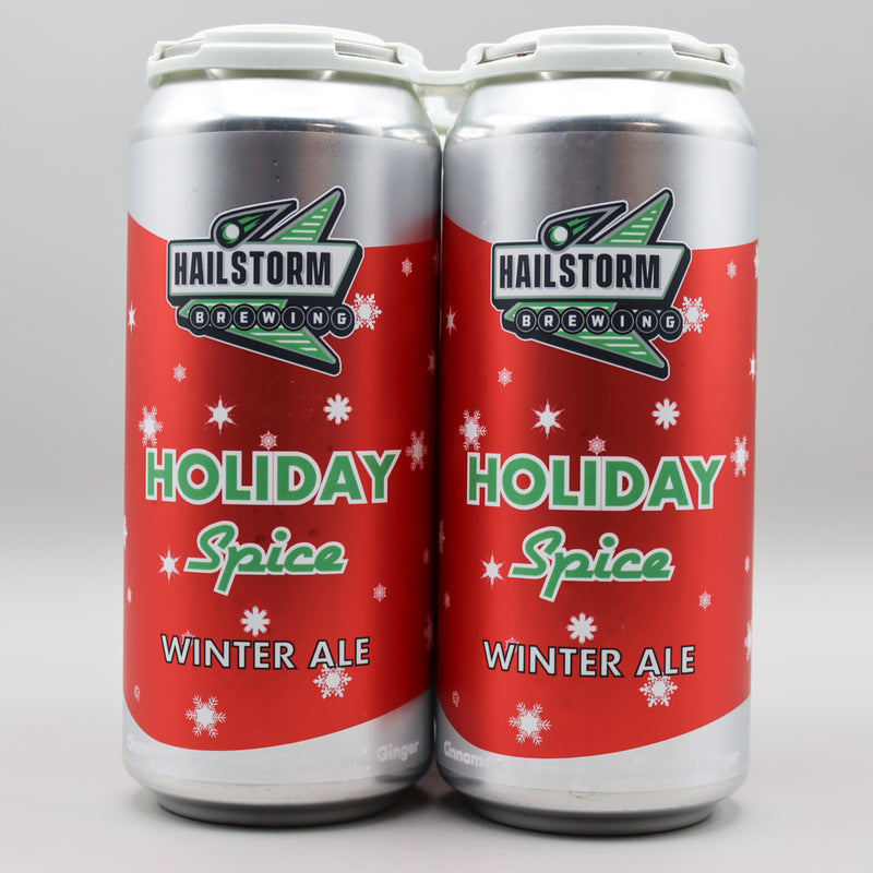 Hailstorm Holiday Spice Winter Ale 16 FL. OZ. 4PK Cans