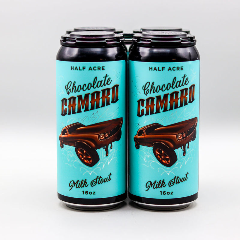 Half Acre Chocolate Camaro Milk Stout 16 FL. OZ. 4PK Cans