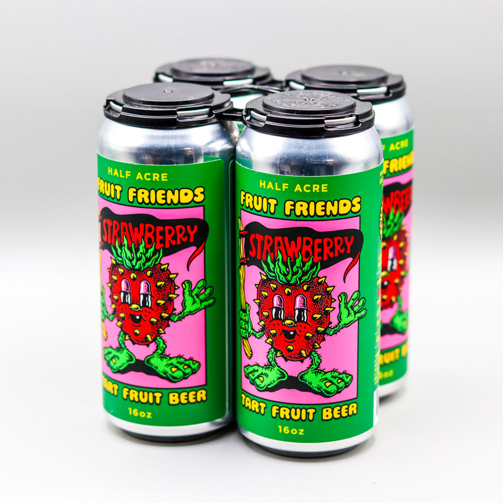 Half Acre Fruit Friends Tart Ale 16 FL. OZ. 4PK Cans