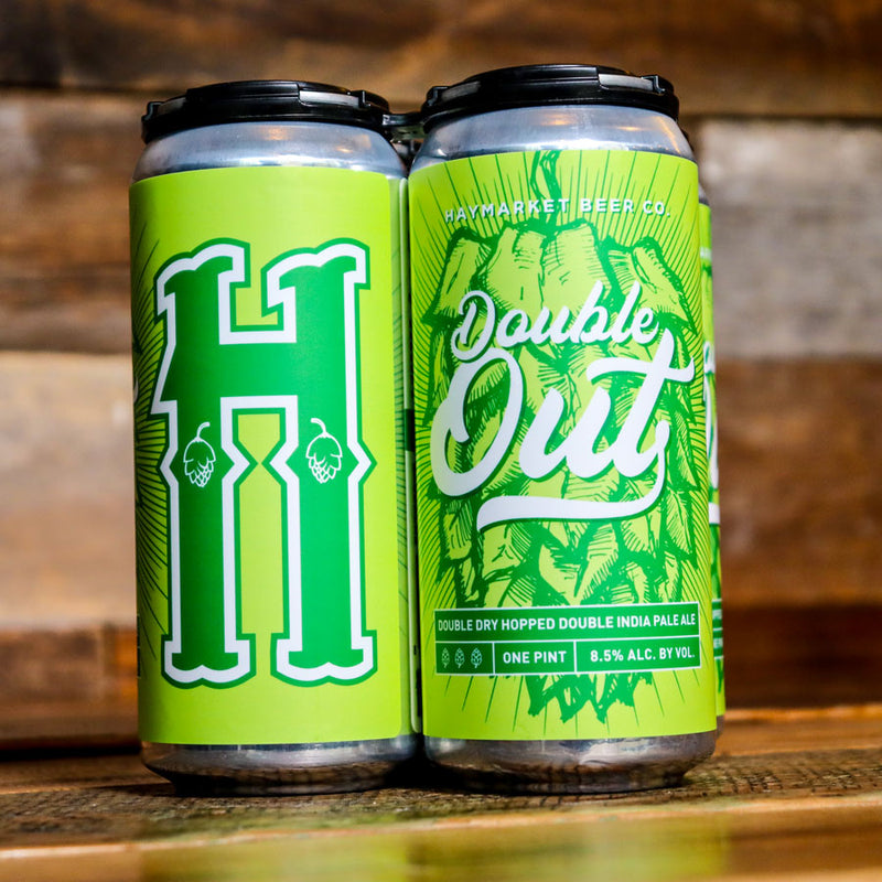 Haymarket Double Out DDH DIPA 16 FL. OZ. 4PK Cans