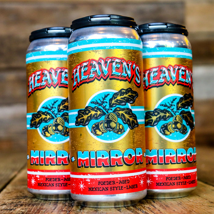 Hidden Hand Heavens Mirror Foeder Aged Mexican Lager 16 FL. OZ. 4PK Cans