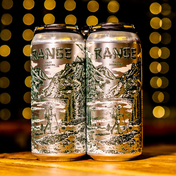 Hidden Hand Range Hazy DIPA 16 FL. OZ. 4PK Cans