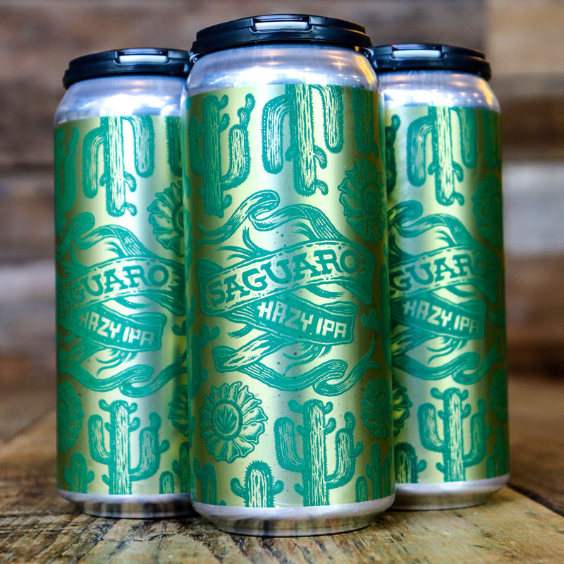 Hidden Hand Saguaro Hazy IPA 16 FL. OZ. 4PK Cans