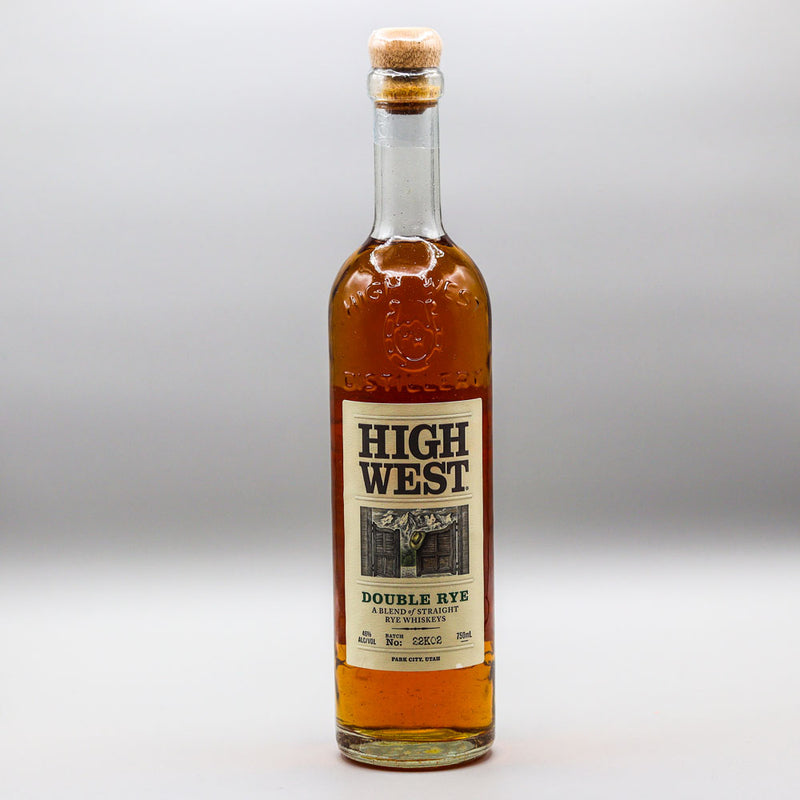 High West Whiskey Double Rye 750ml.