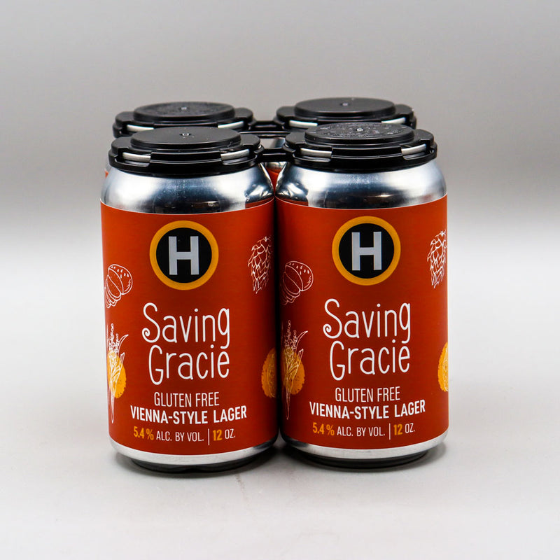 Hinterland Saving Gracie Gluten Free Vienna Lager 12 FL. OZ. 4PK Cans