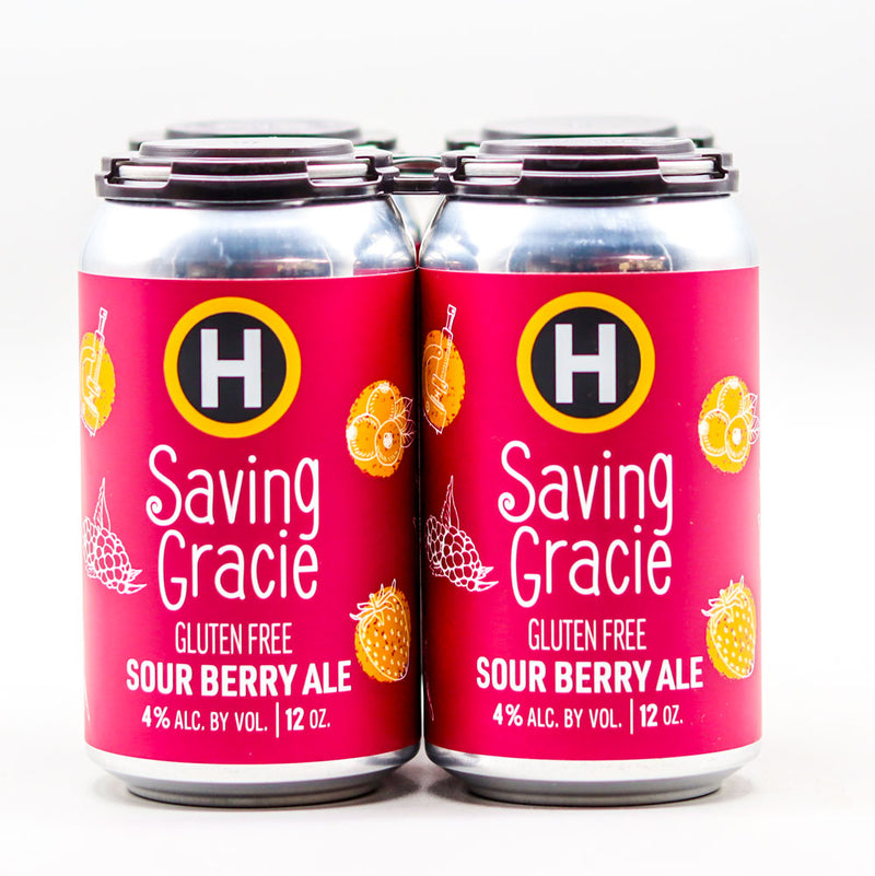 Hinterland Saving Gracie Gluten Free Sour Berry Ale 12 FL. OZ. 4PK Cans