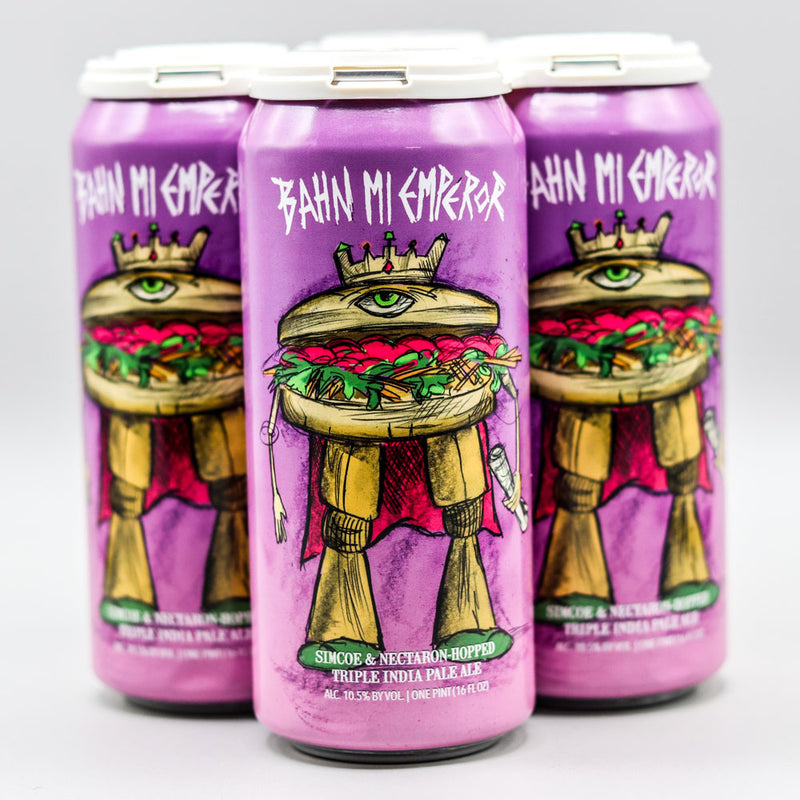 Hop Butcher Bahn Mi Emperor Triple IPA 16 FL. OZ. 4PK Cans