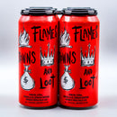 Hop Butcher/Toppling Goliath Flames, Crowns and Loot DIPA 16 FL. OZ. 4PK Cans