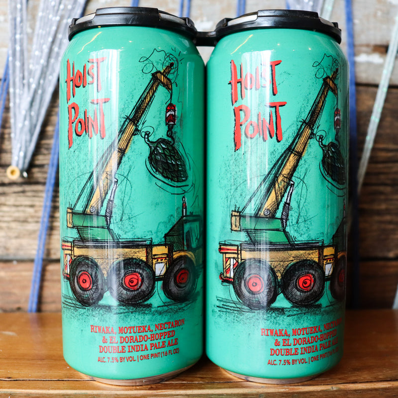 Hop Butcher Hoist Point DIPA 16 FL. OZ. 4PK Cans