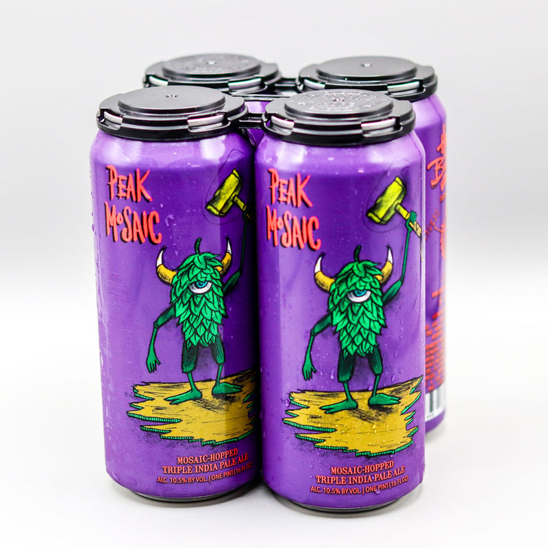 Hop Butcher Peak Mosaic Triple IPA 16 FL. OZ. 4PK Cans