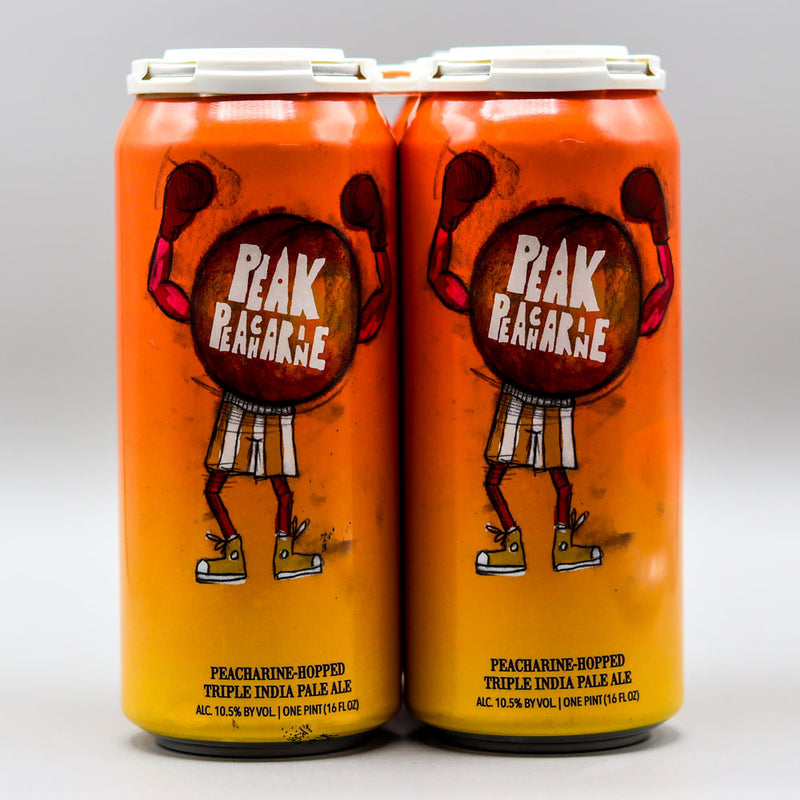 Hop Butcher Peak Peacharine Triple IPA 16 FL. OZ. 4PK Cans