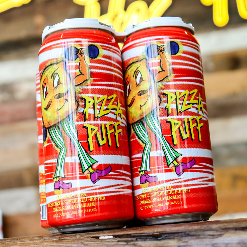 Hop Butcher Pizza Puff DIPA 16 FL. OZ. 4PK Cans