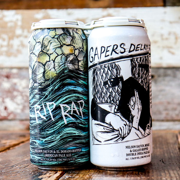 Hop Butcher Variety Pack Gapers Delay Rip Rap 16 FL. OZ. 4PK Cans