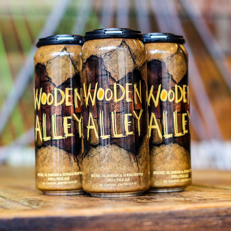 Hop Butcher Wooden Alley IPA 16 FL. OZ. 4PK Cans