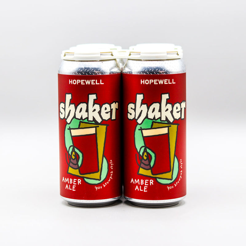 Hopewell Shaker Amber Ale 16 FL. OZ. 4PK Cans