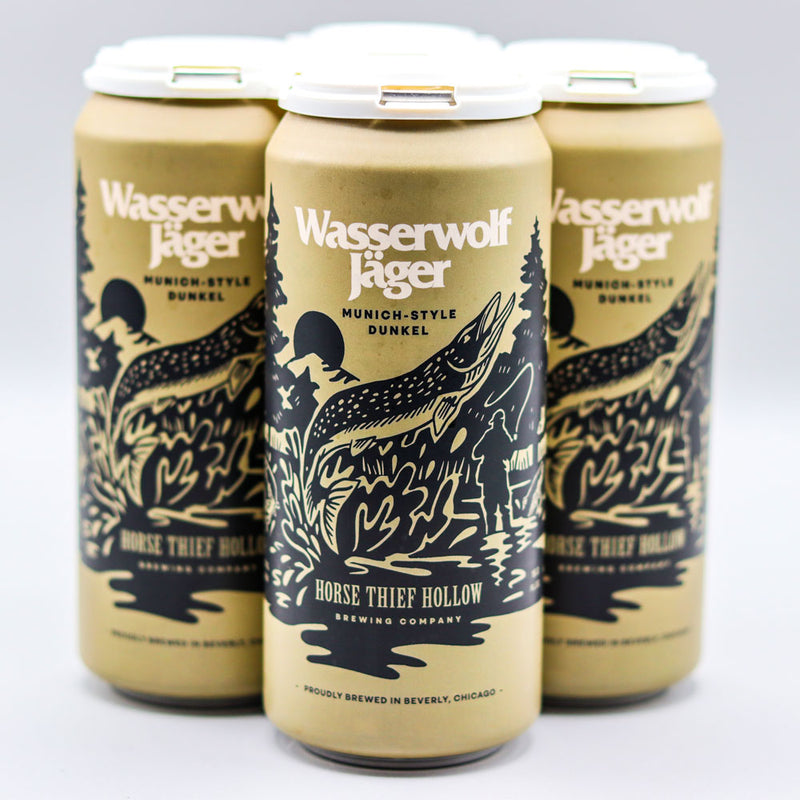 Horse Thief Hollow Wasserwolf Jager Dunkel 16 FL. OZ. 4PK Cans