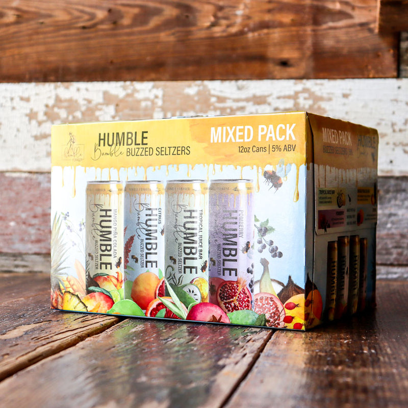 Humble Forager Humble Bumble Hard Seltzer Variety Pack 12 FL. OZ. 12PK Cans