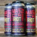 Interboro Prison City Mad Fat Riot DDH IPA 16 FL. OZ. 4PK Cans