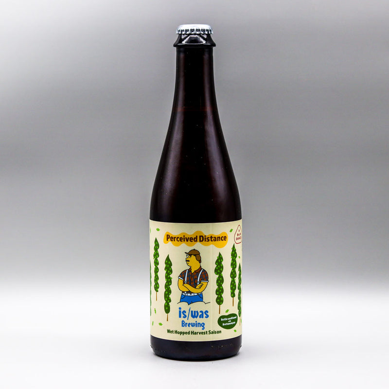 is/was Perceived Distance Wet Hopped Saison w/Brettanomyces 500ml.