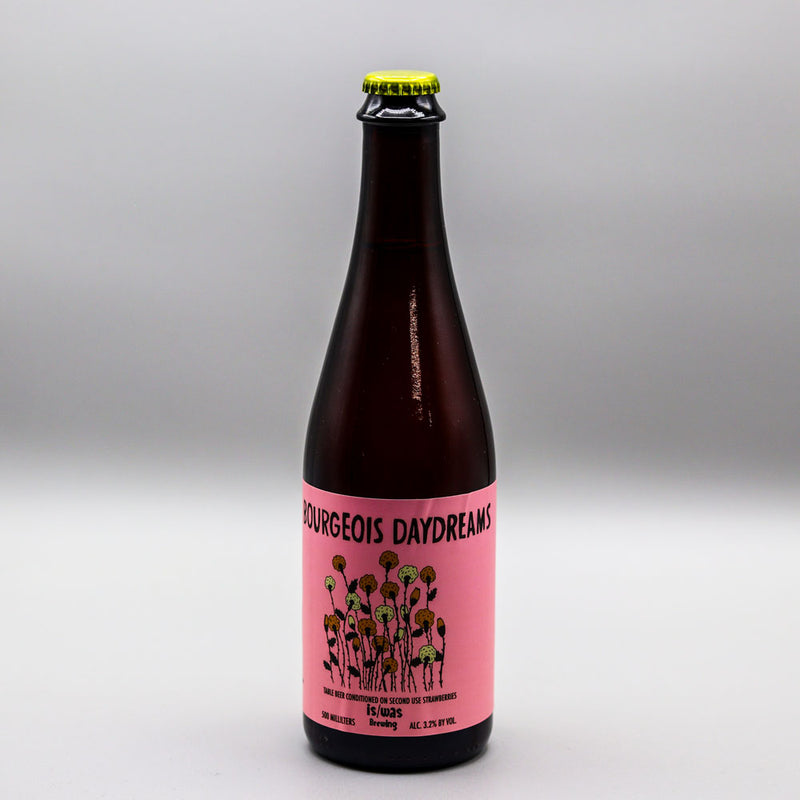 is/was Bourgeois Daydreams Table Beer/ Second Use Strawberries 500ml.