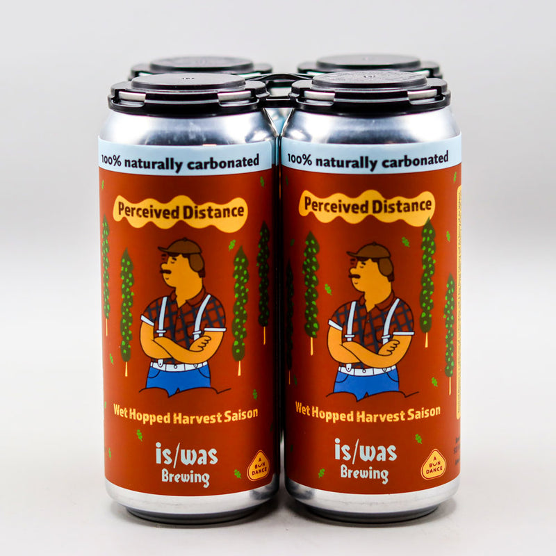 is/was Perceived Distance Wet Hopped Harvest Saison 16 FL. OZ. 4PK Cans