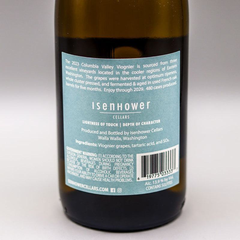 Isenhower Viognier Columbia Valley Washington 750ml