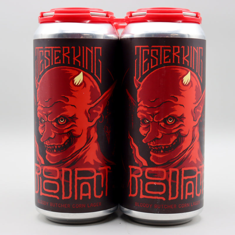 Jester King Bloodpact Red Corn Lager 16 FL. OZ. 4PK Cans