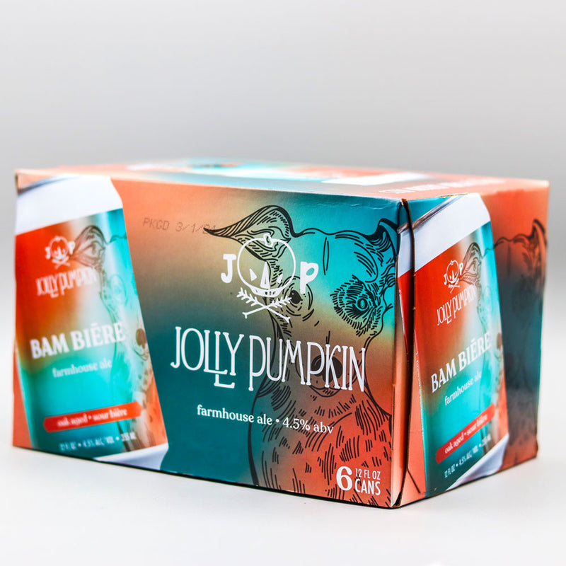 Jolly Pumpkin Bam Biere Farmhouse Ale 12 FL. OZ. 6PK Cans