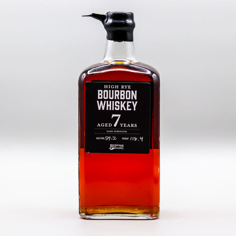 Journeyman High Rye Bourbon Whiskey 750ml.