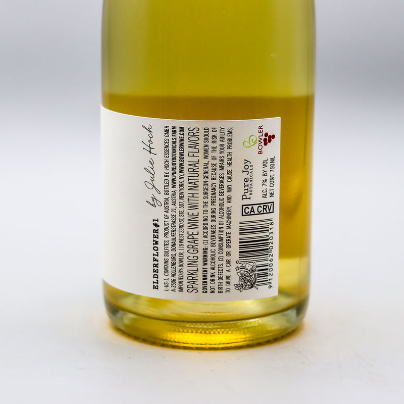 Julie Hoch Elderflower Number One Sparkling Wine Austria 750ml