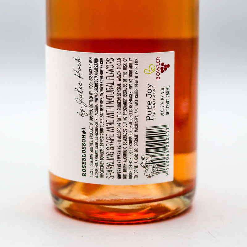 Julie Hoch Roseblossom Number One Sparkling Wine Austria 750ml