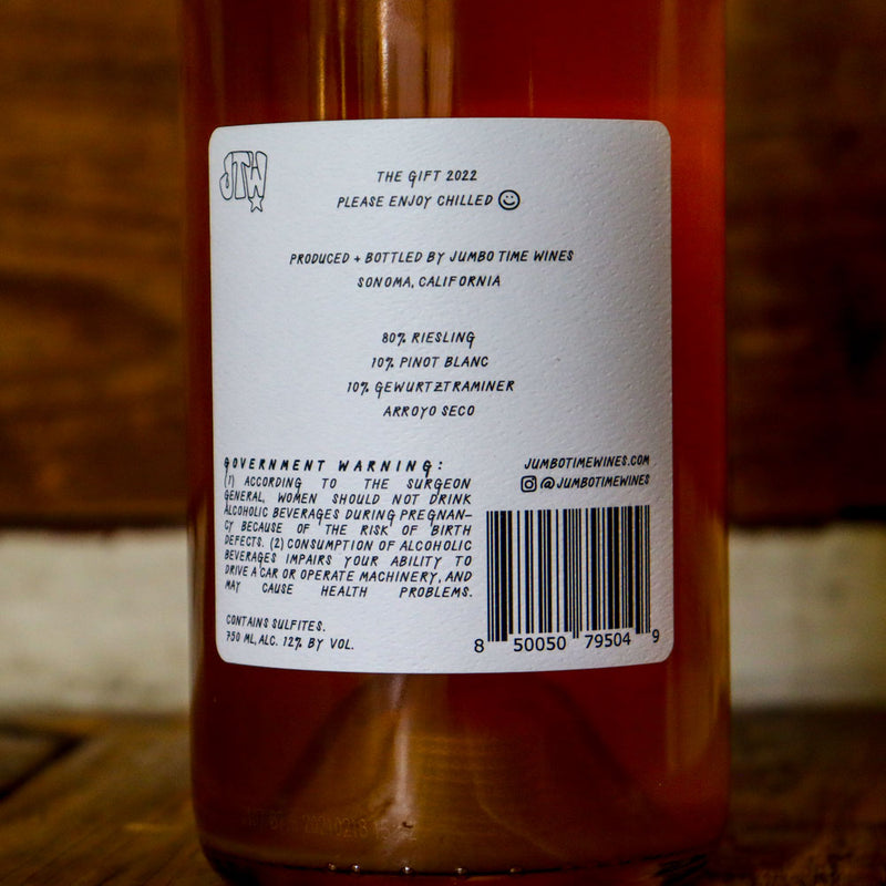 Jumbo Times Wines The Gift Orange Wine Sonoma California 750ml