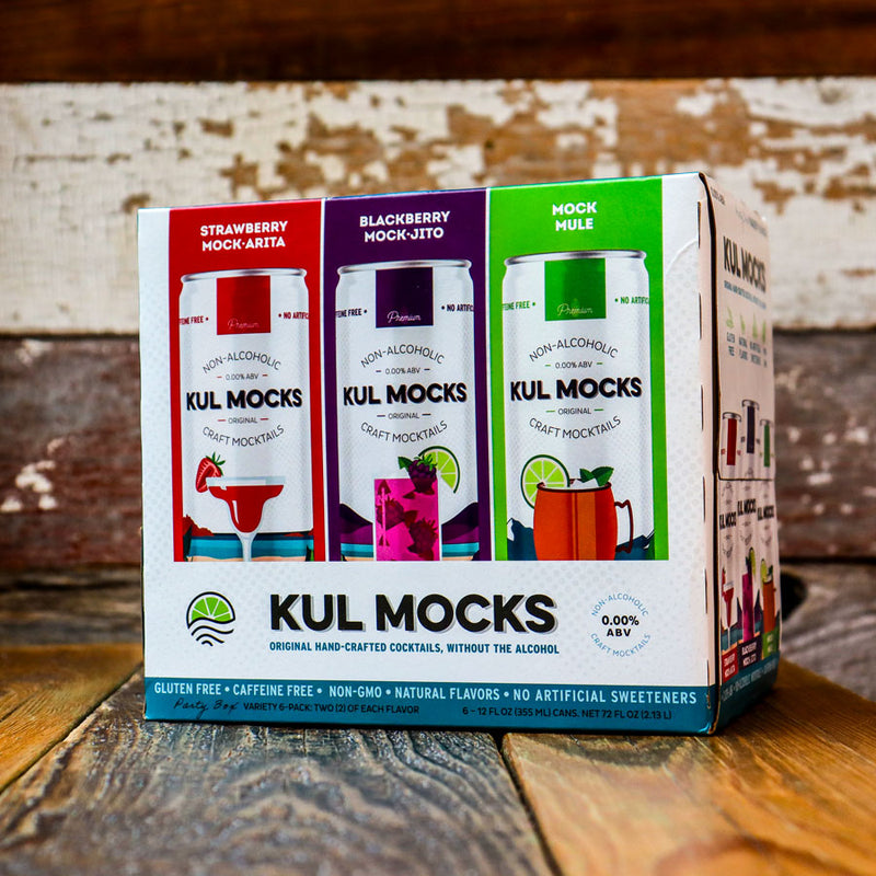 Kul Mocks Non Alcoholic Variety Pack 12 FL. OZ. 6PK Cans