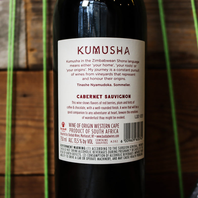 Kumusha Cabernet Sauvignon South Africa 750ml