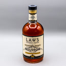 LAWS Founder's Select Bourbon Whiskey 750ml.